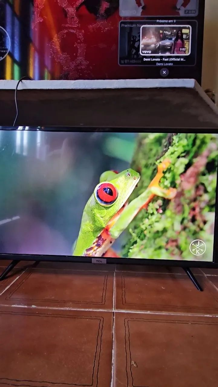 Smart TV 32" SEMP TCL Android TV - Wi-Fi/Bluetooth (Impecável) - Foto 2