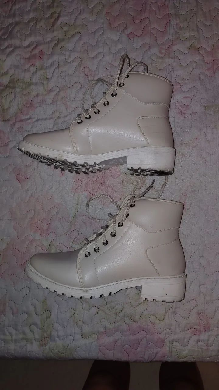 Coturno Feminino Branco - Foto 3