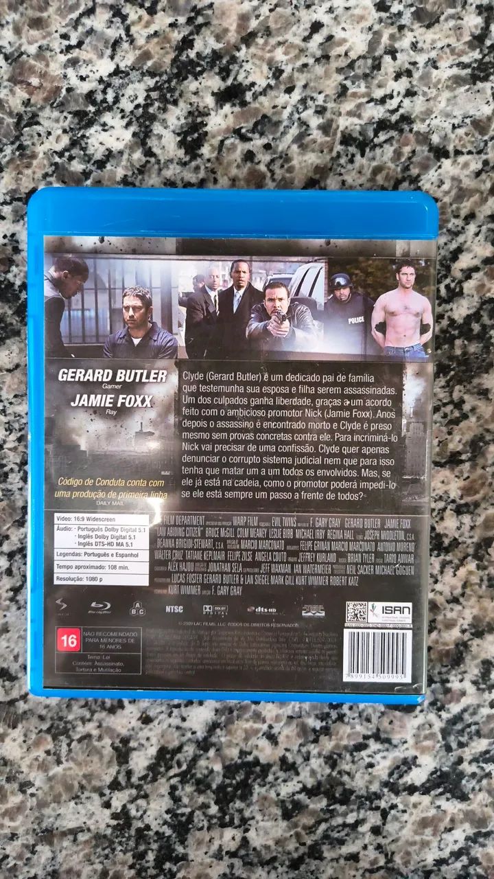 Blu-ray C ódigo de Conduta  - Foto 2