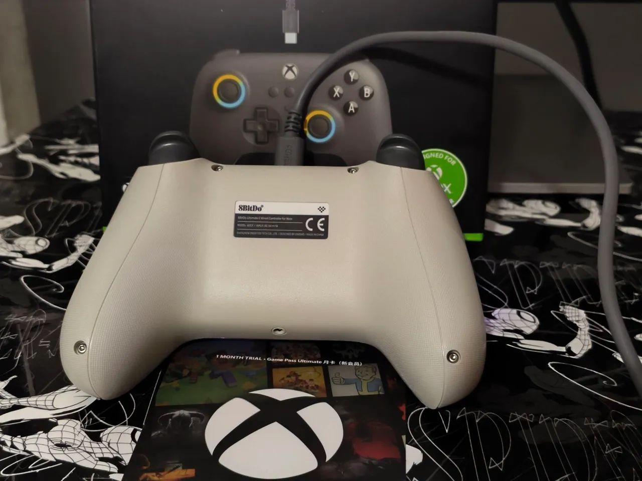 Controle 8BitDo Ultimate C Wired para Xbox e Pc - Foto 4
