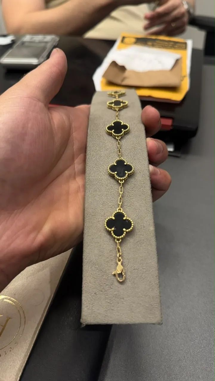 PULSEIRA EM OURO 18K modelo VAN CLEEF - Foto 2