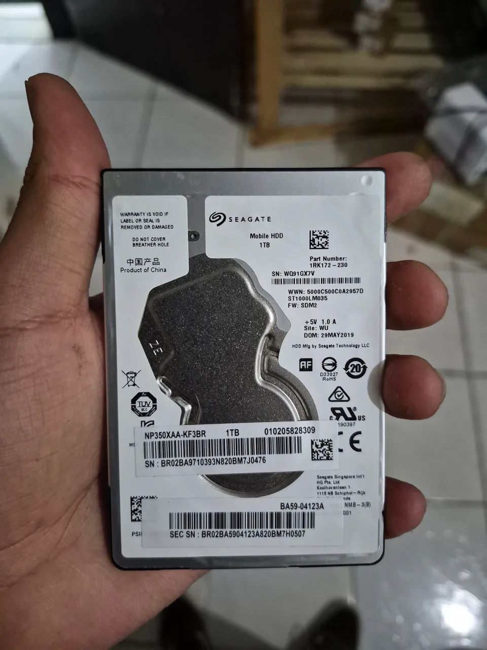 HD Seagate 1TB