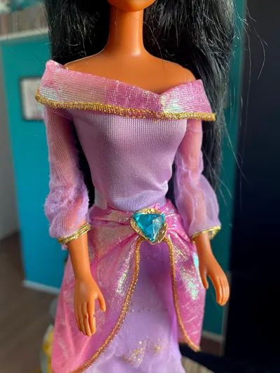 Boneca Princesa Jasmine da Mattel 1992 - Usada - Foto 2
