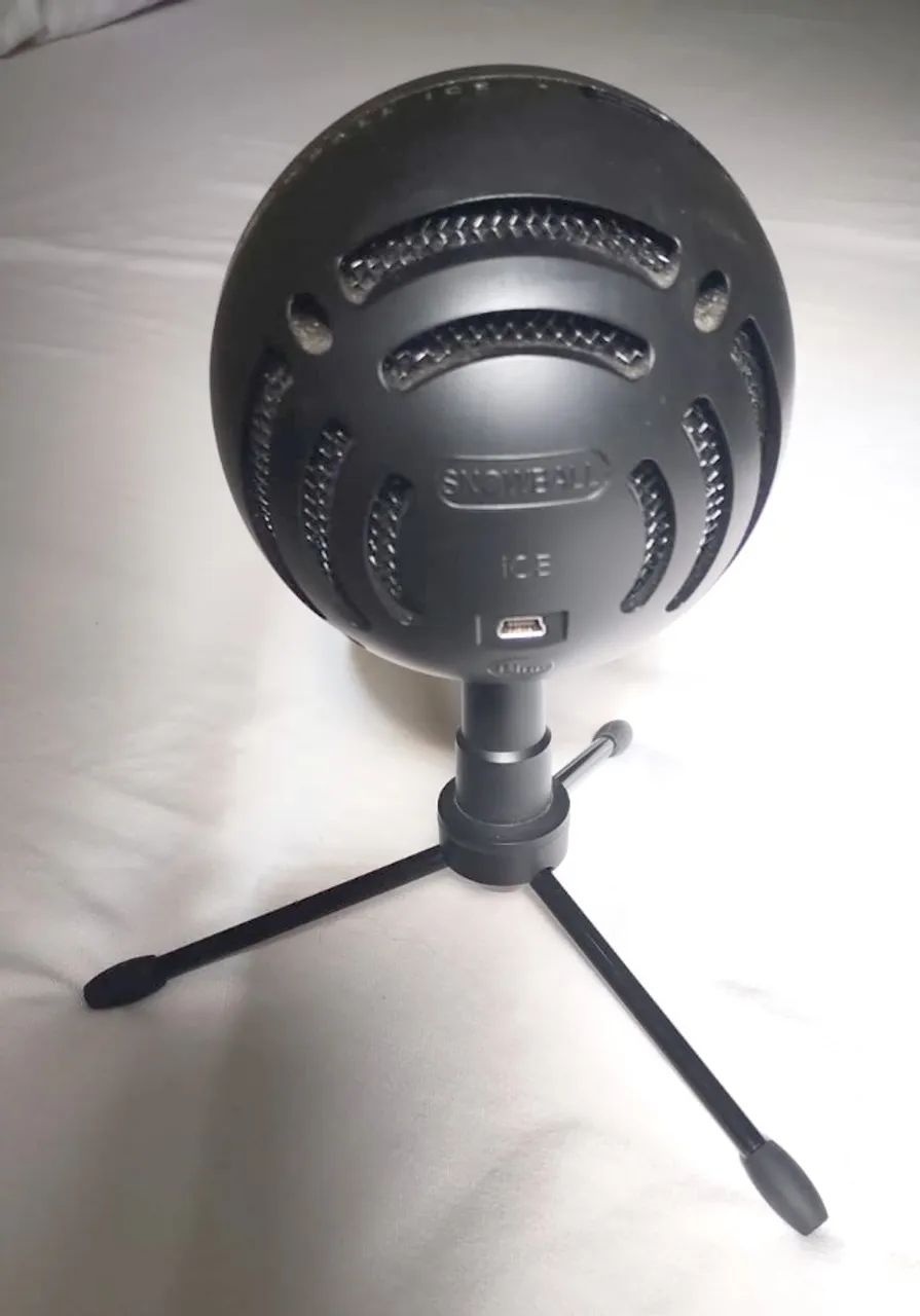 Microfone USB Blue Snowball Ice - Excelente estado - Foto 2