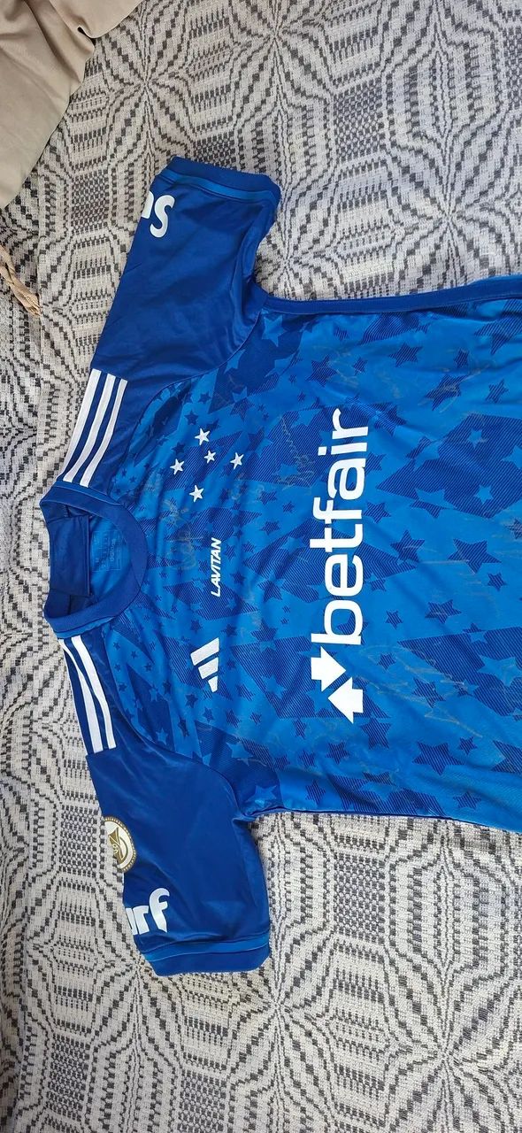 CAMISA DO CRUZEIRO AUTOGRAFADA