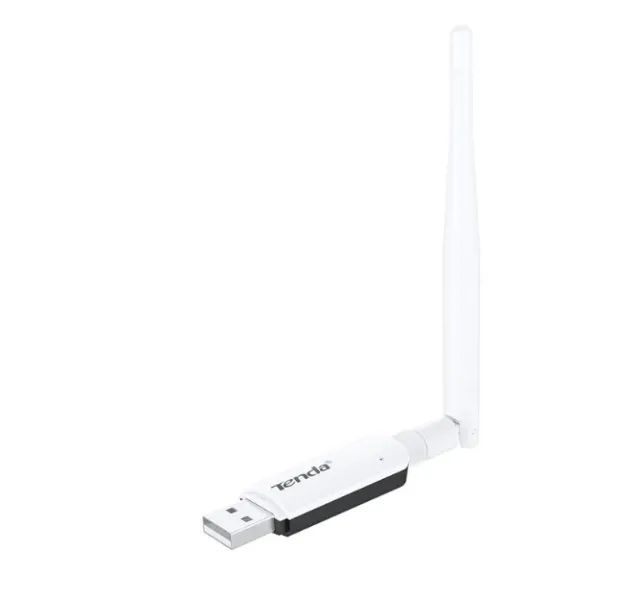 Adaptador Rede USB Wireless 300Mbps Tenda U1 Antena Externa
