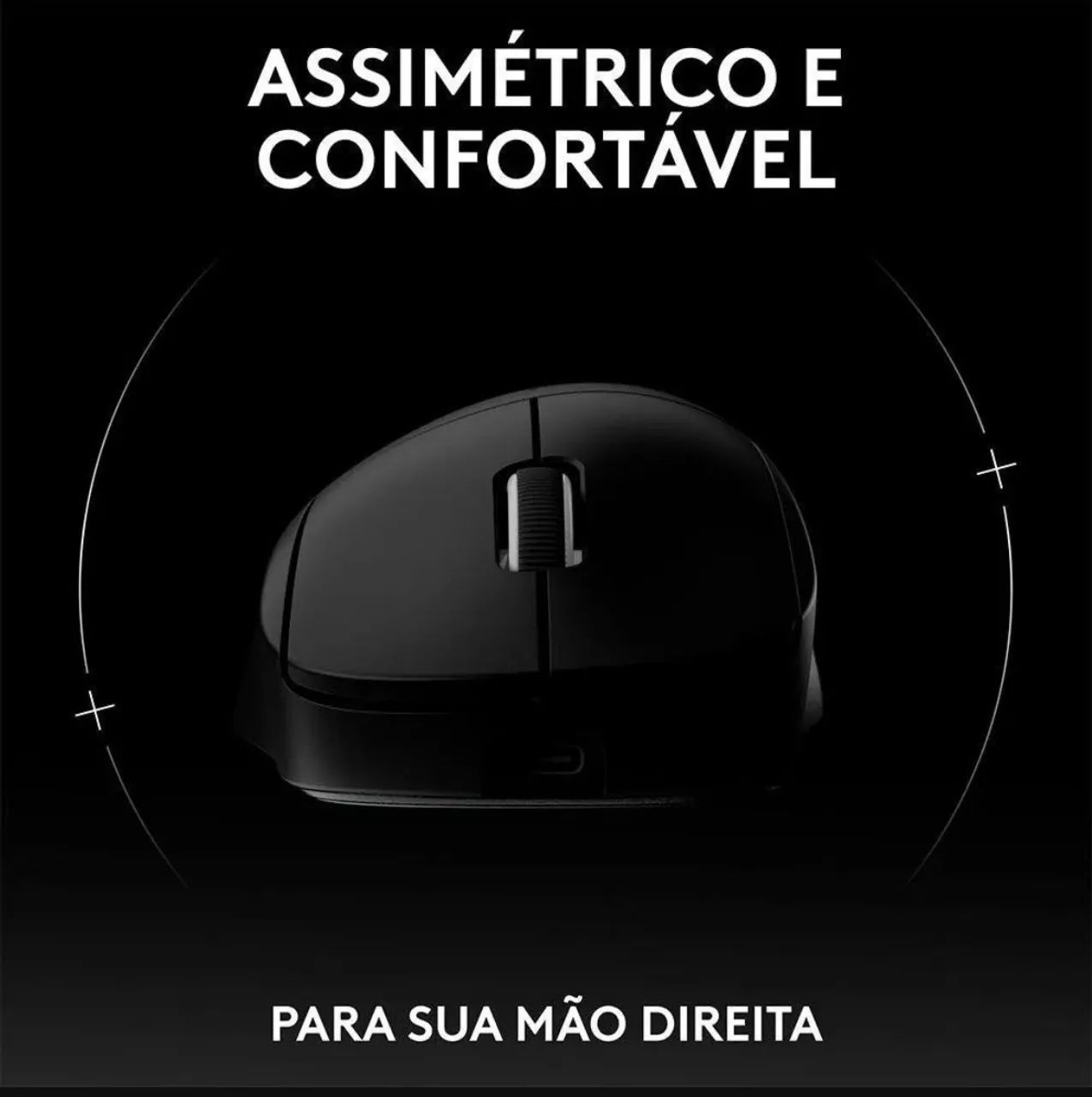 Mouse Logitech G Pro X superlight 2 Dex preto