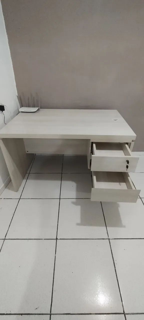 Mesa escritório com gaveteiro  - Foto 3