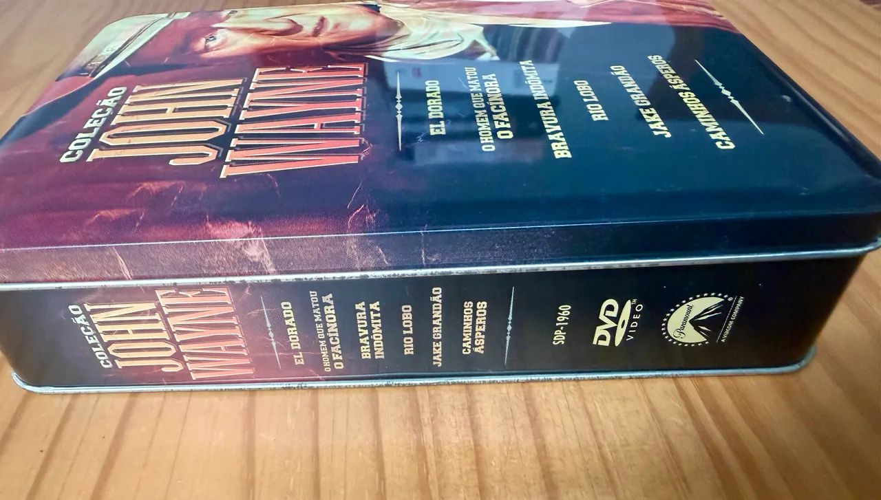 Coleção John Wayne - Box de Metal com 6 DVD?s