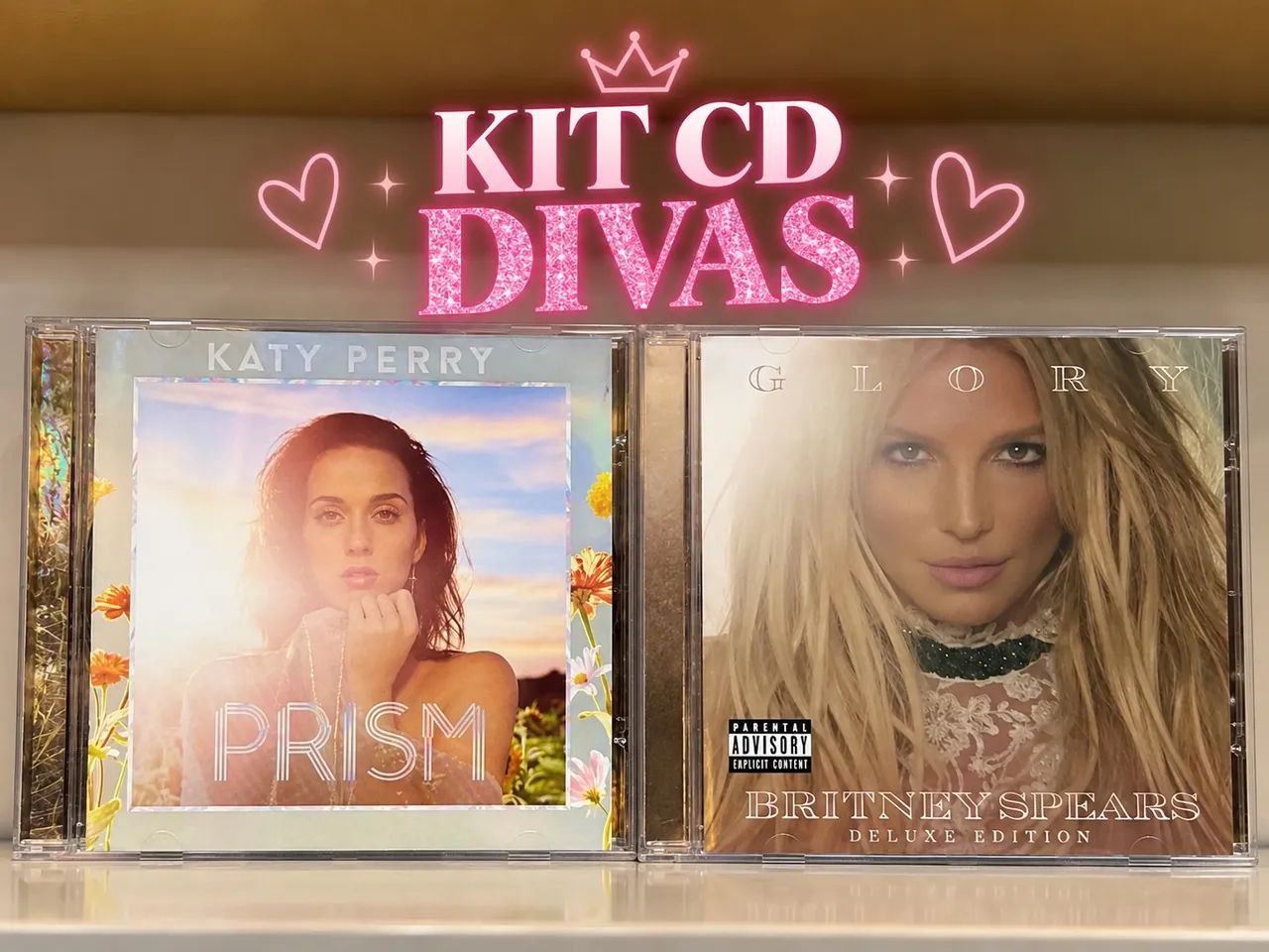 Kit divas britney e Katy perry