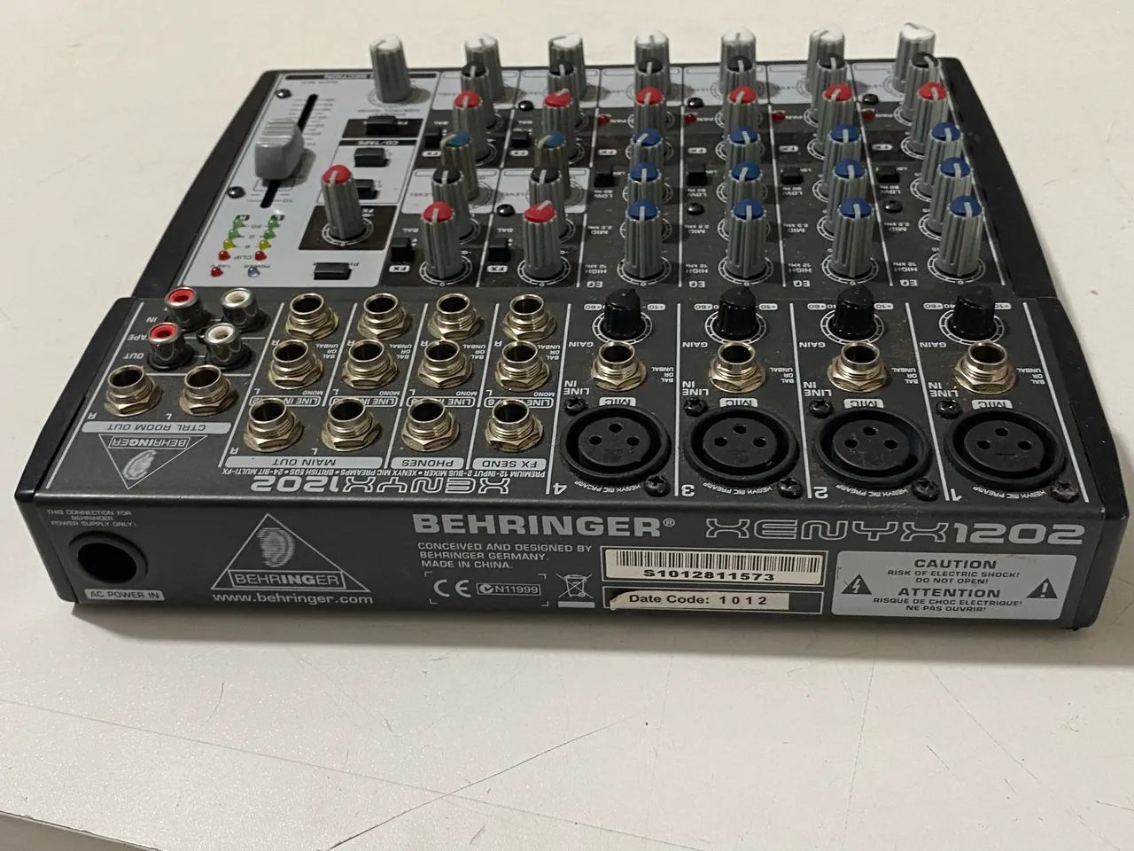 Mesa som Behringer Xenyx 1202 - Foto 4