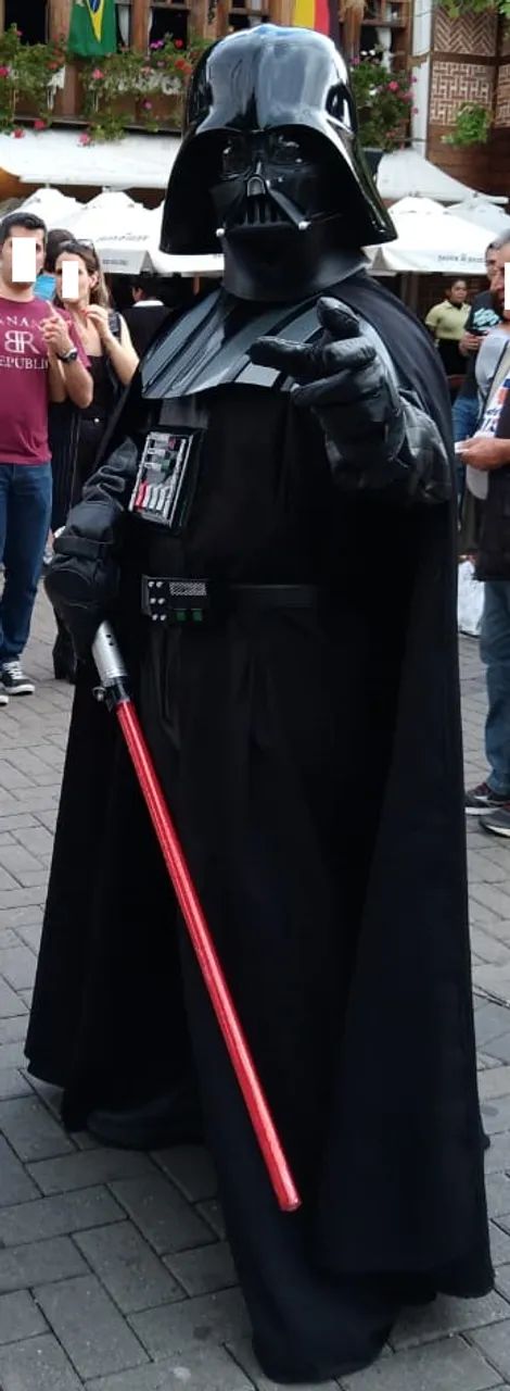 Fantasia Darth Vader Original - Usado - Foto 2