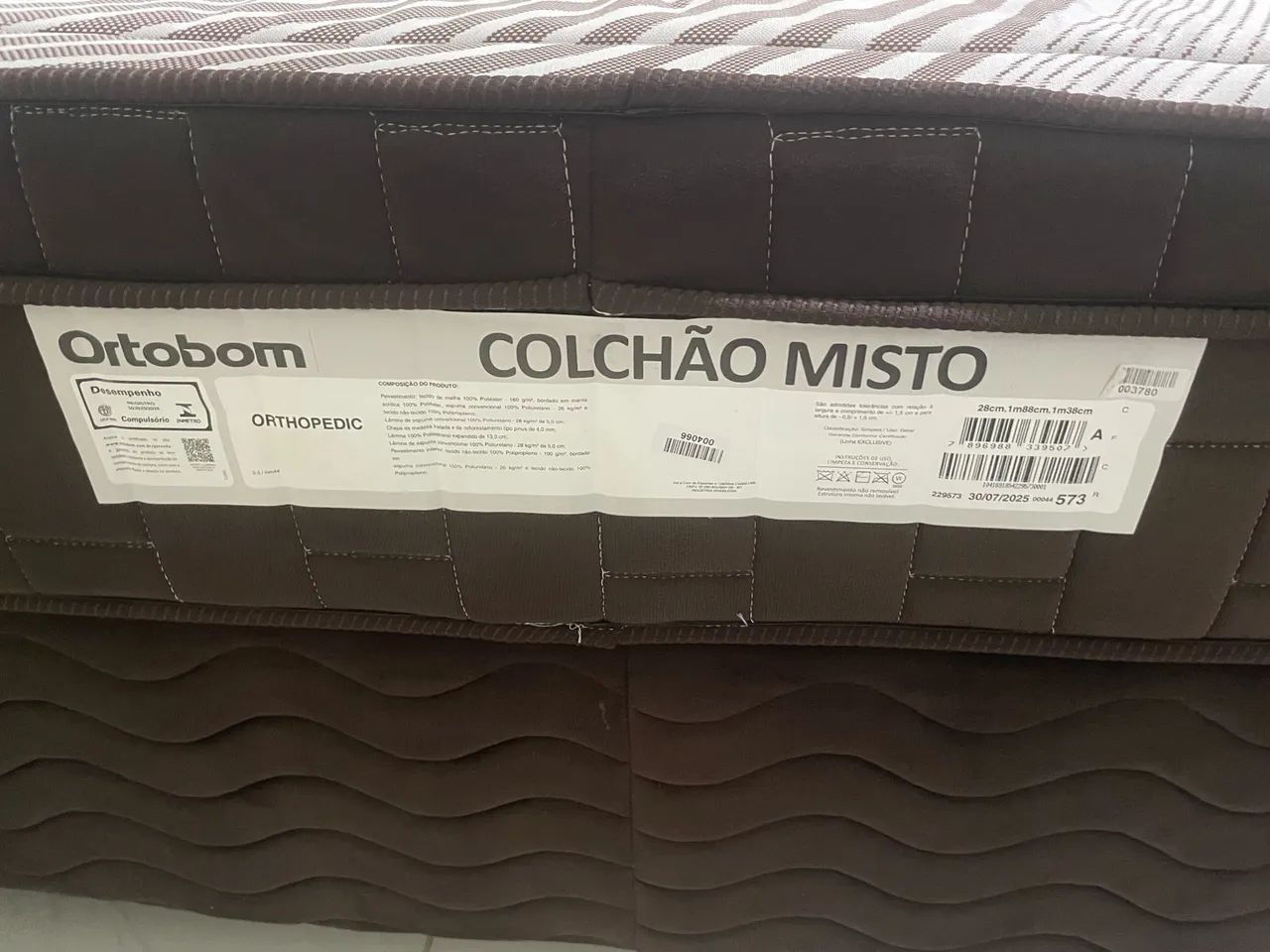 ? VENDO CAMA BOX + COLCHÃO ORTOBOM - Foto 2