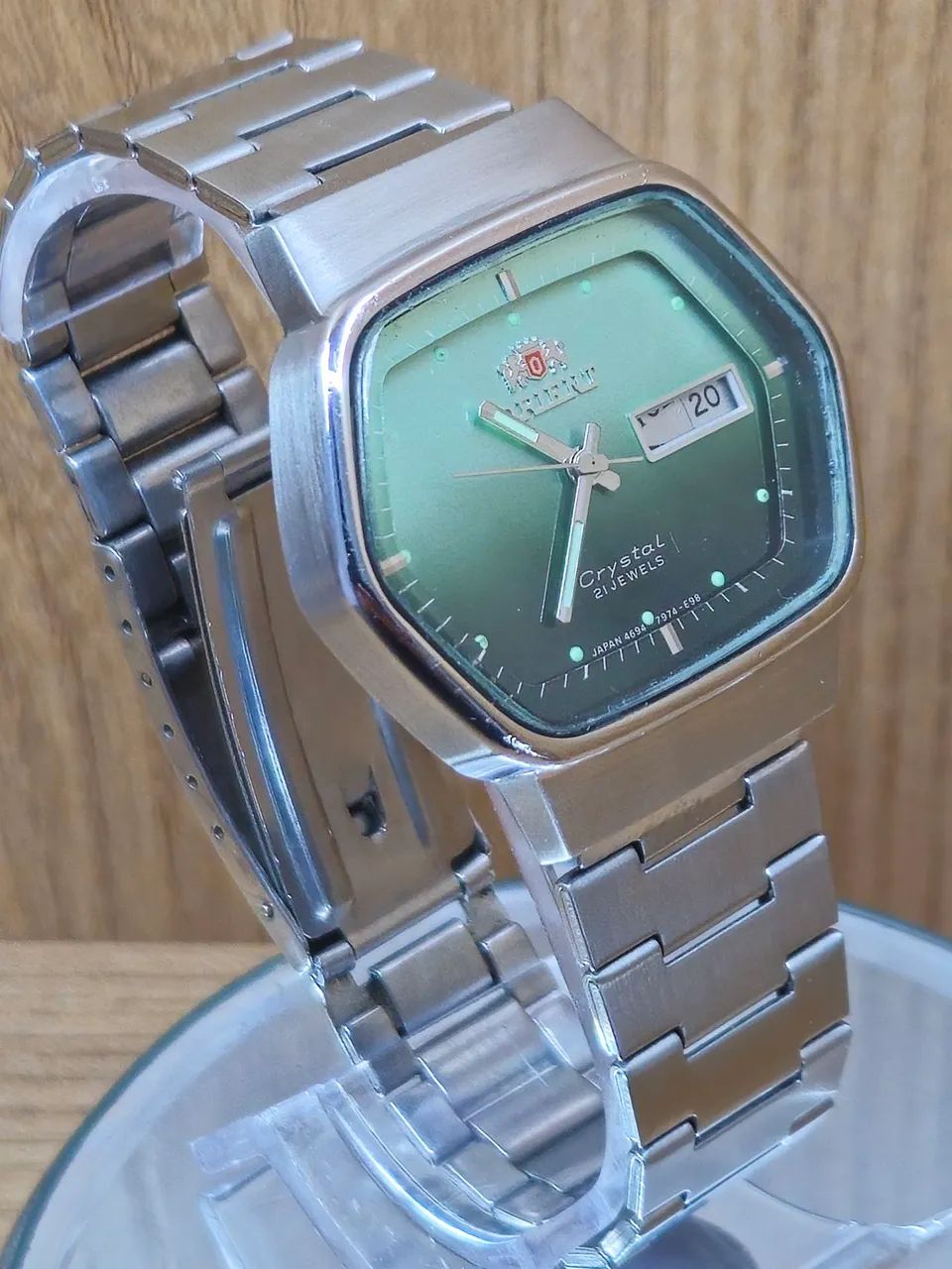 ORIENT CRYSTAL AUTOMÁTICO - VINTAGE ORIGINAL  - Foto 3