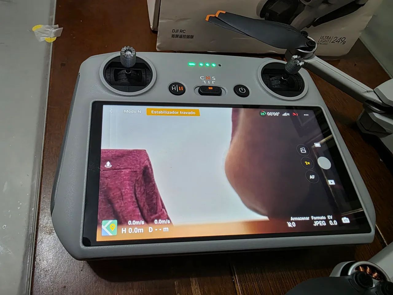 Drone DJI 3 mini usado uma vez  - Foto 2