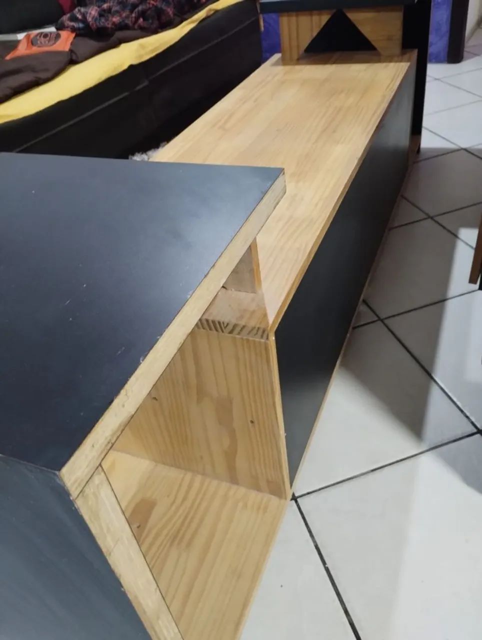 Lindo rack de madeira  - Foto 4