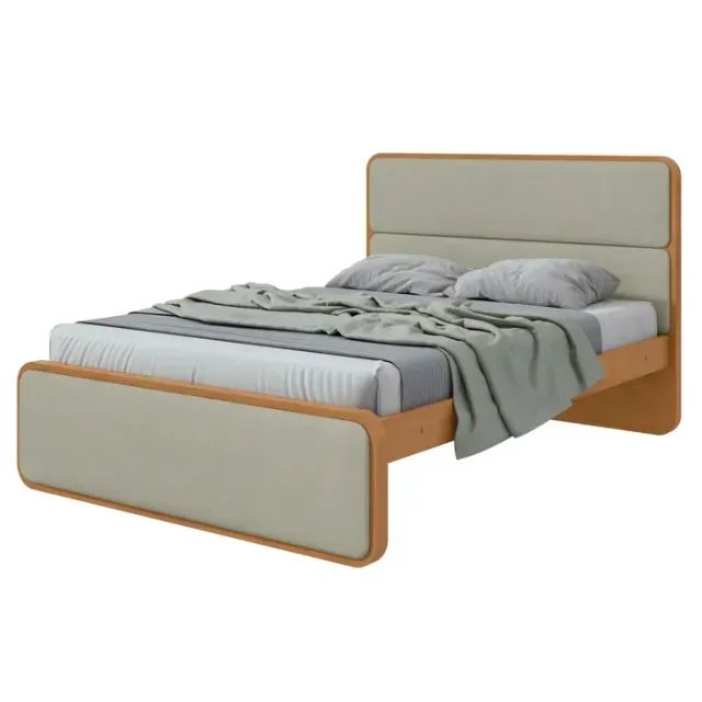 Cama Casal Loop Luxo 1,40m Easy Like Toque de Luxo no Quarto