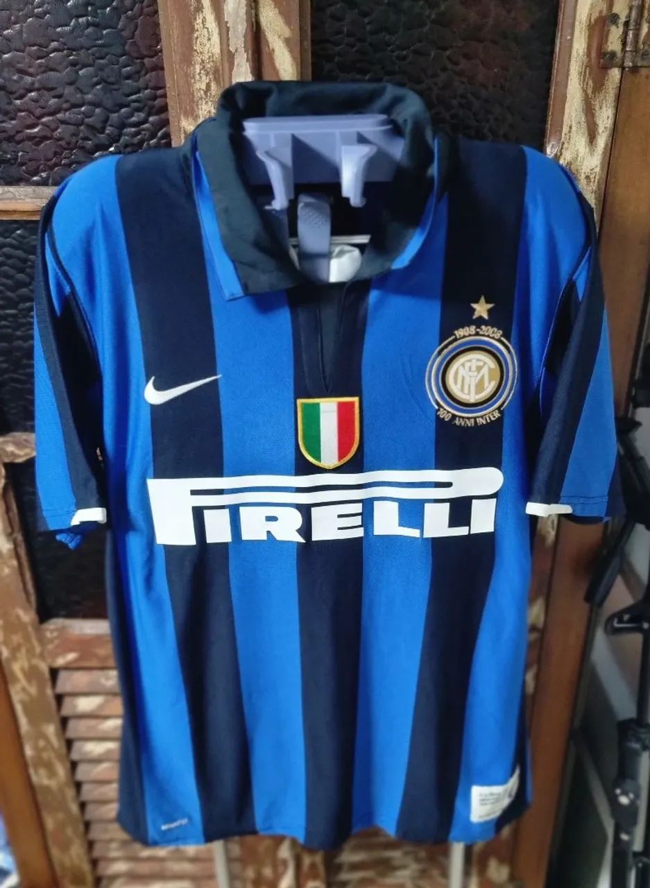 Camisa Inter de Milão Centenário Importada - Foto 4