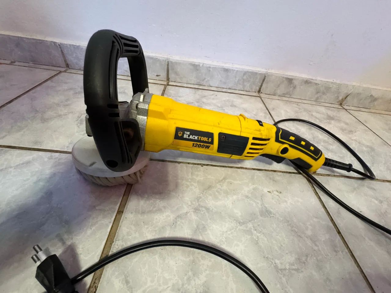Politriz  Com Nota Fiscal  - Angular Automotiva 7 / 1200W The Black Tools - 220V  - Foto 4