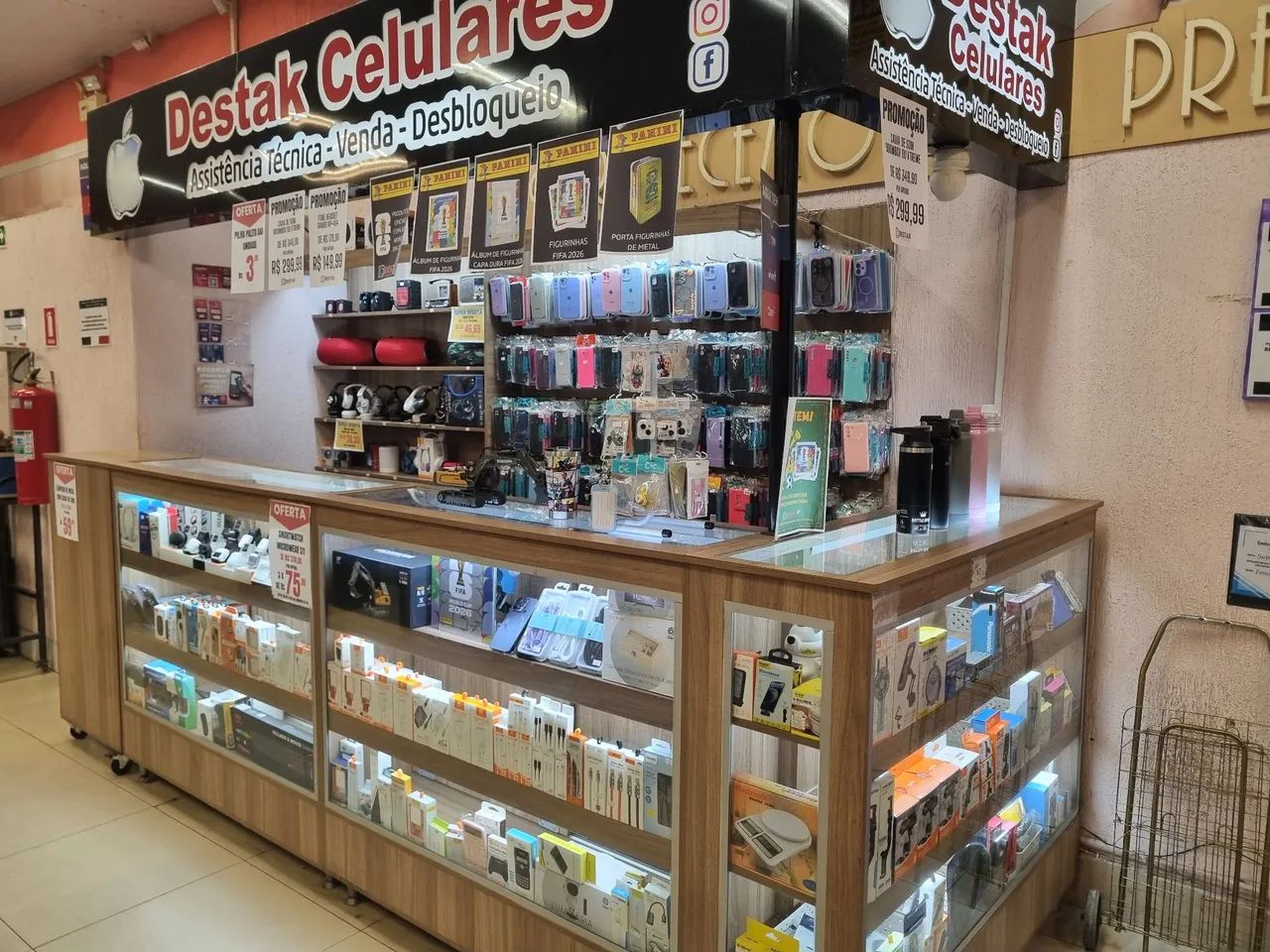 LOJA DE ACESSÓRIOS PARA CELULARES - TIPO QUIOSQUE - Foto 5