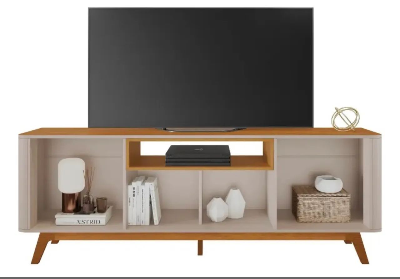 Rack Oslo até 70? - Imponência, Design Arredondado e Sofisticação - Foto 2