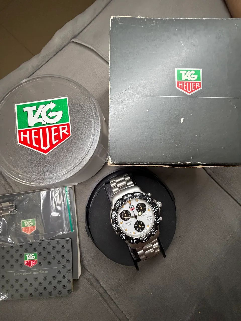 TAG HEUER FORMULA 1 CHRONOGRAPH  CA1212.BA0493 - 1996 - FULLSET - Foto 5
