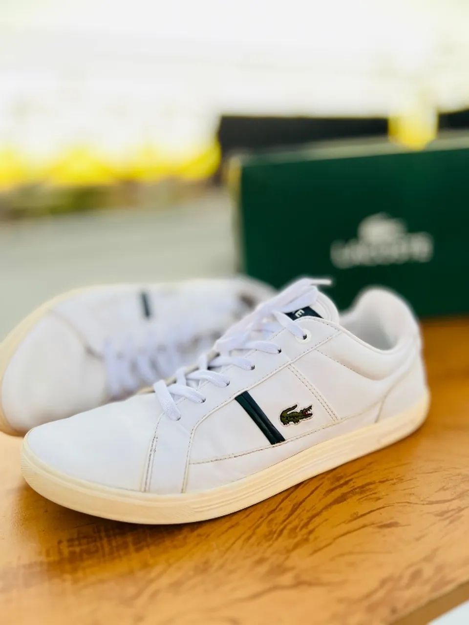 tenis Lacoste / 42  original usado seminovo  - Foto 2