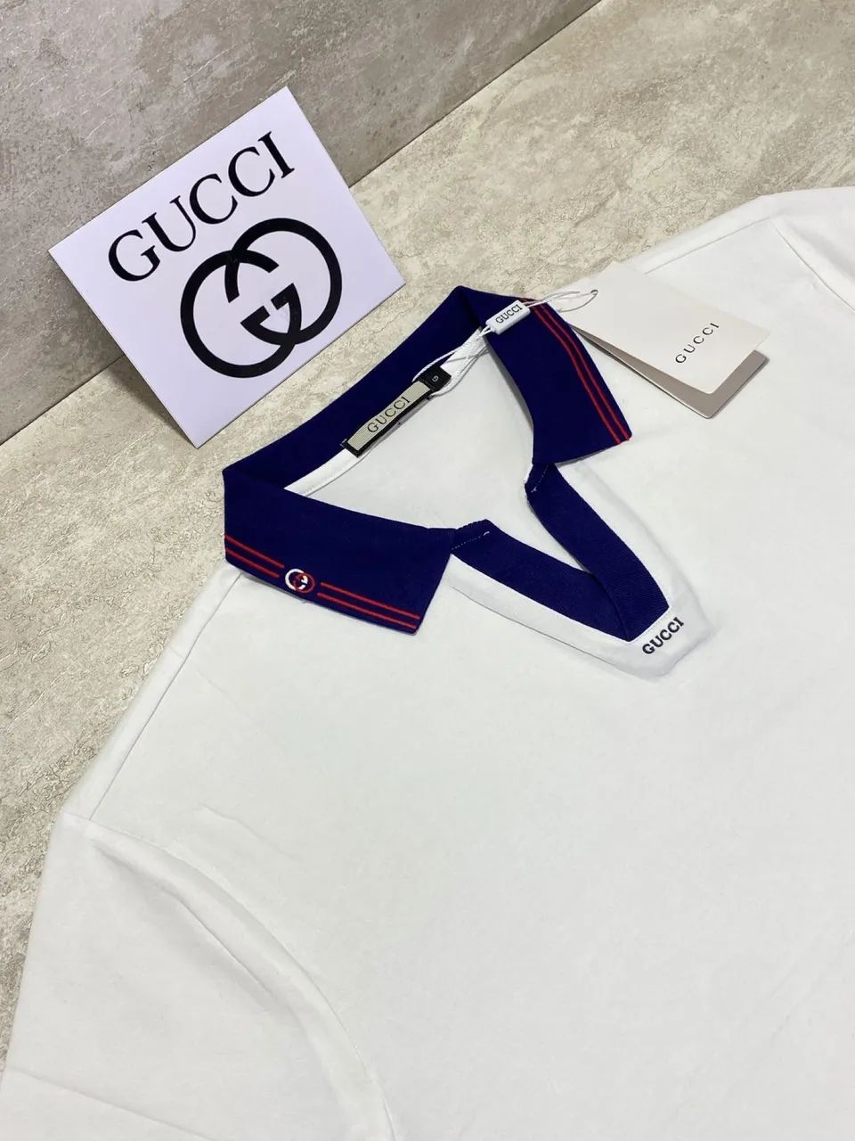 Camisa Polo Gucci Luxury Cotton - Foto 5