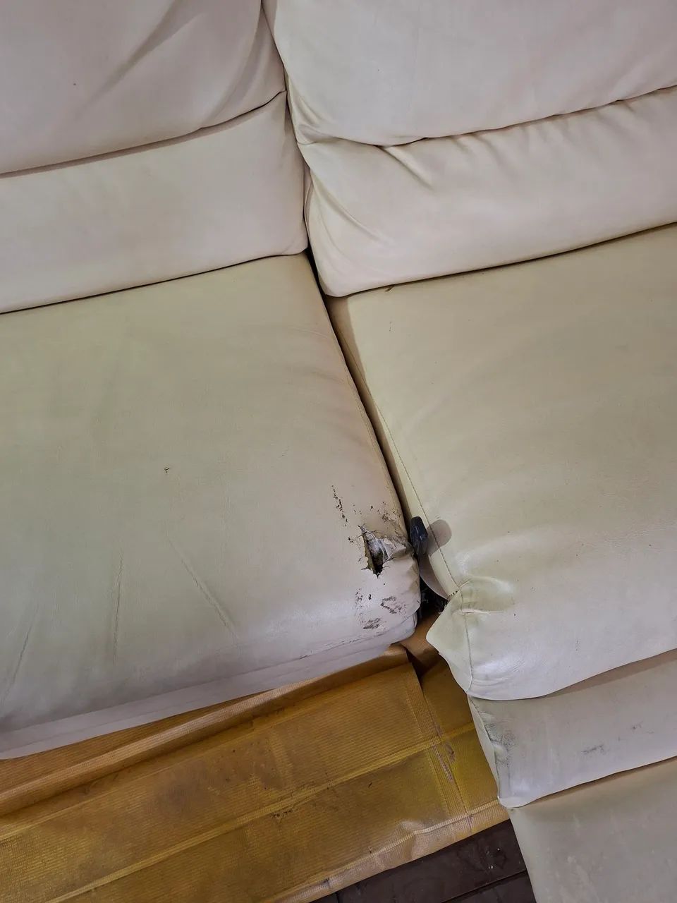 Sofá reclináveis 2 lugares com detalhes retirar no bras  - Foto 2