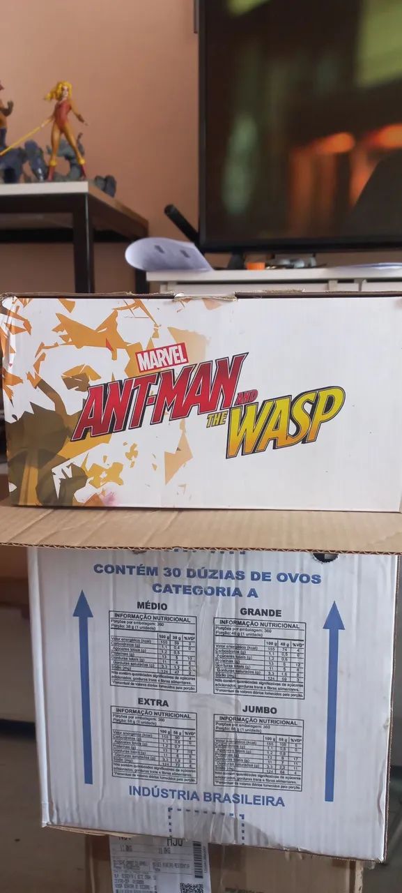 Vendo caixa do homem formiga iron studios  - Foto 4