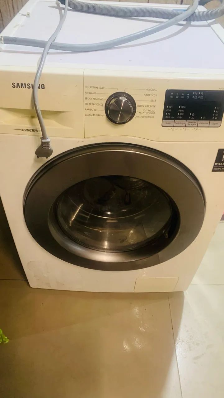 Lava e seca Samsung com defeito 