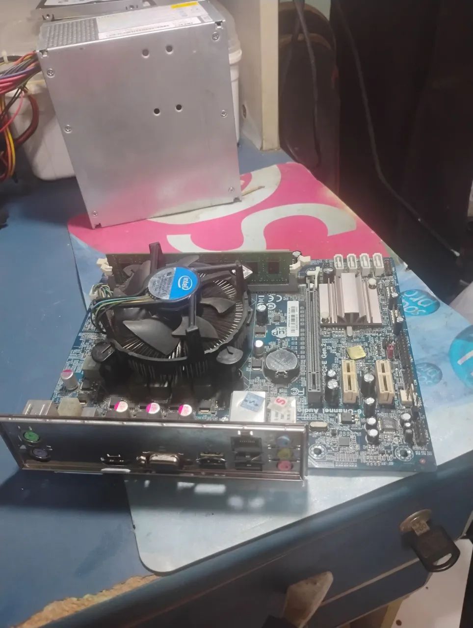 Kit placa mãe i7 perfeito funcionamento..leia a descrição 
