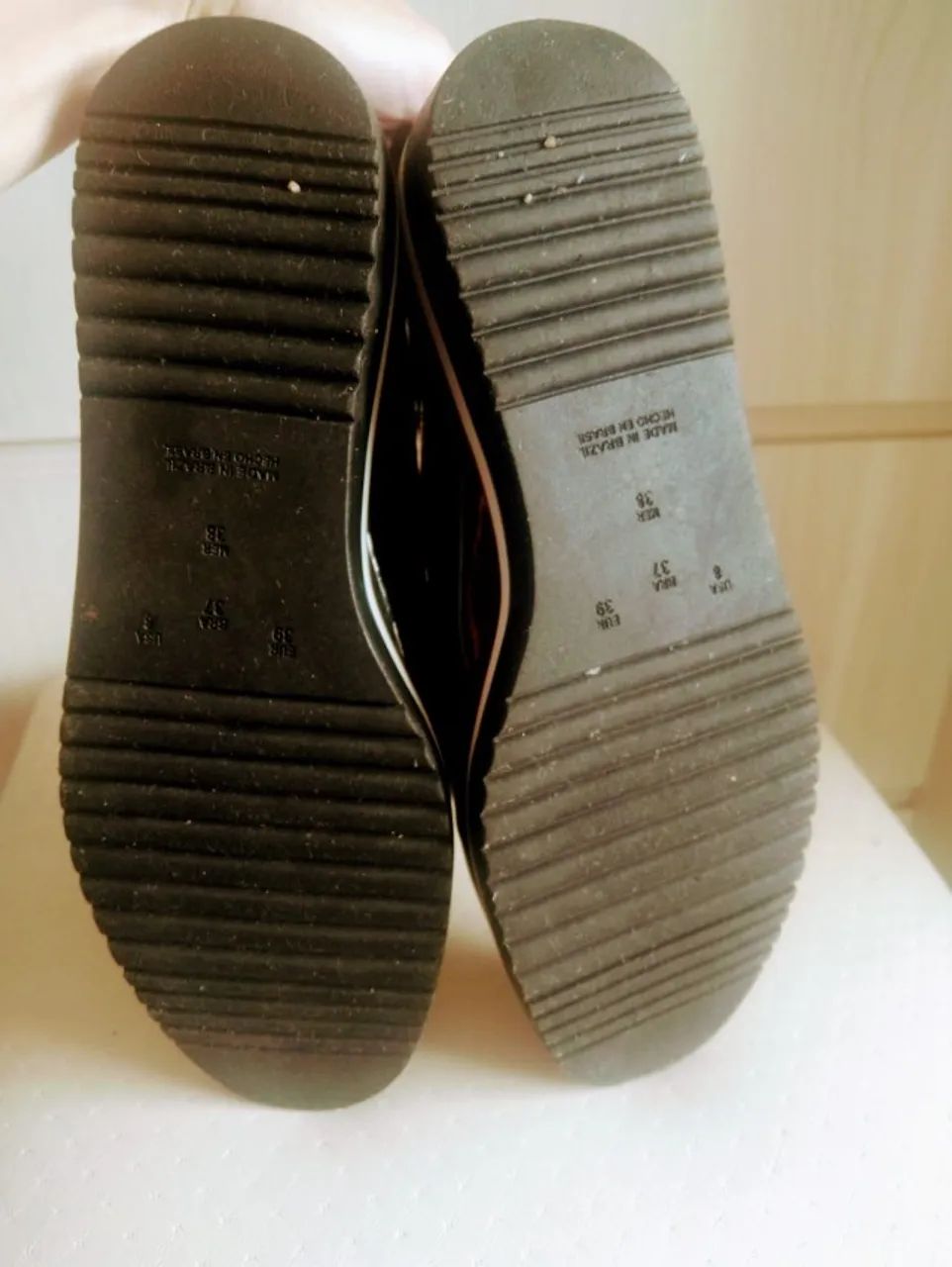 Sapato moleca 37 seminovo top de linha em ótimo estado - Foto 2