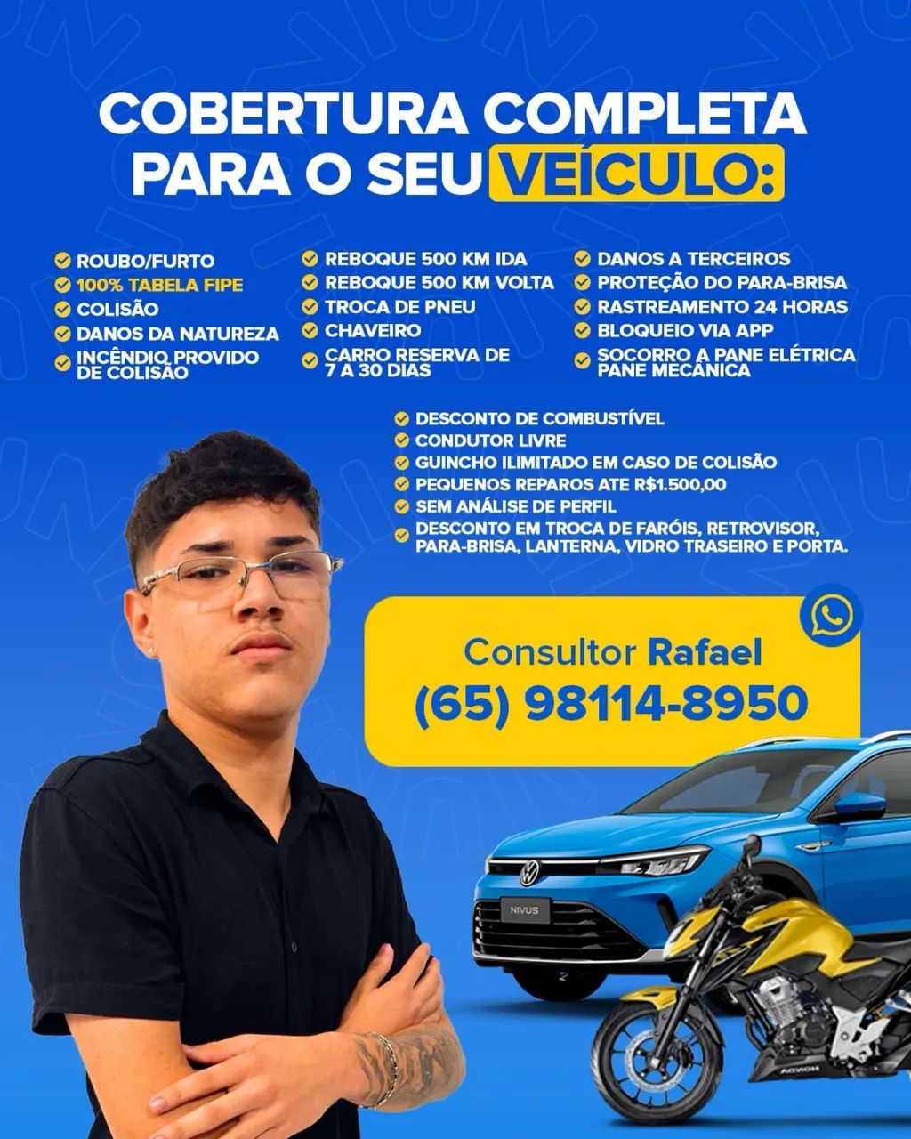 PROTEÇÃO VEICULAR NO PRECINHO 