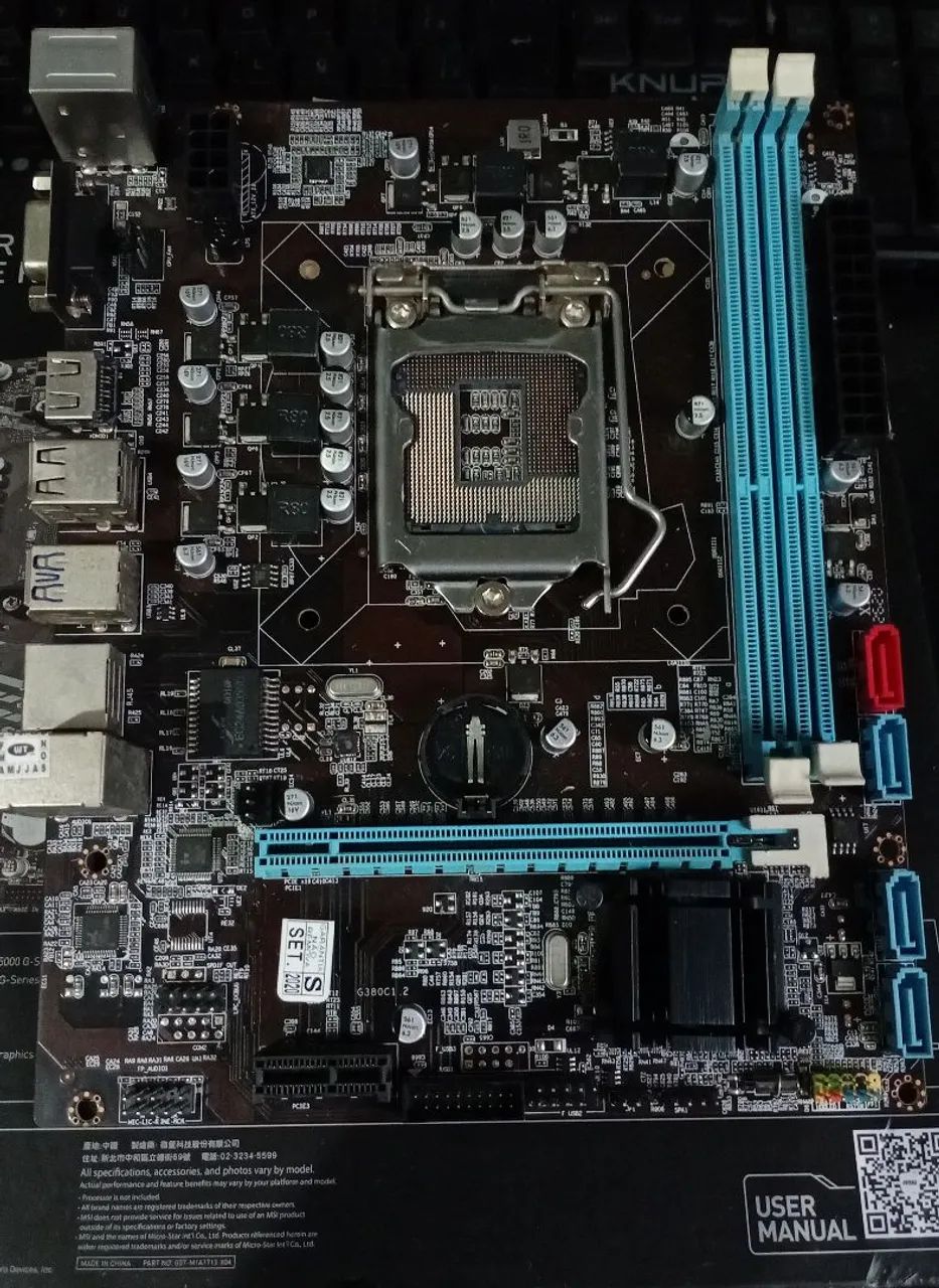 Placa Mãe - TA-MBB75, LGA 1155, Intel 3°, 5°, 7° Gen
