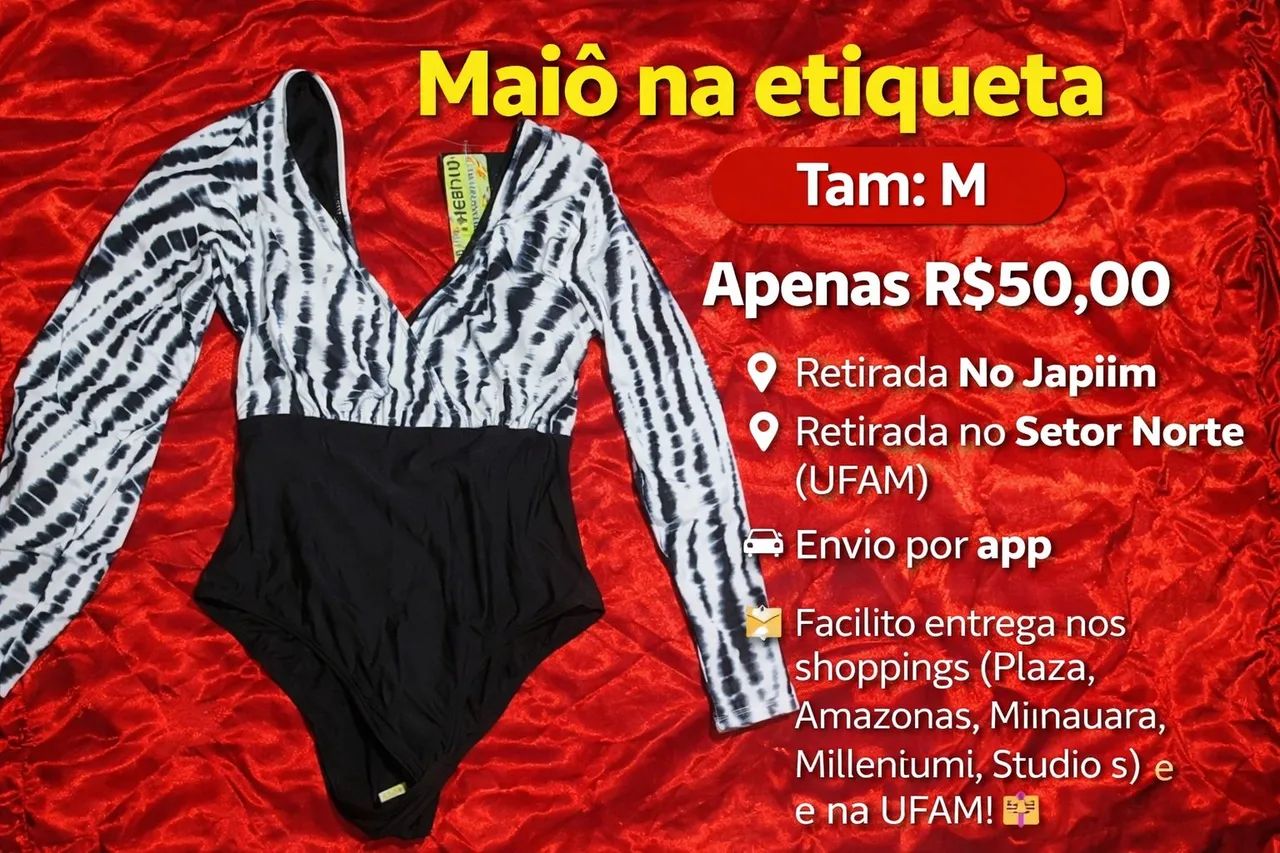 Maiô na etiqueta 