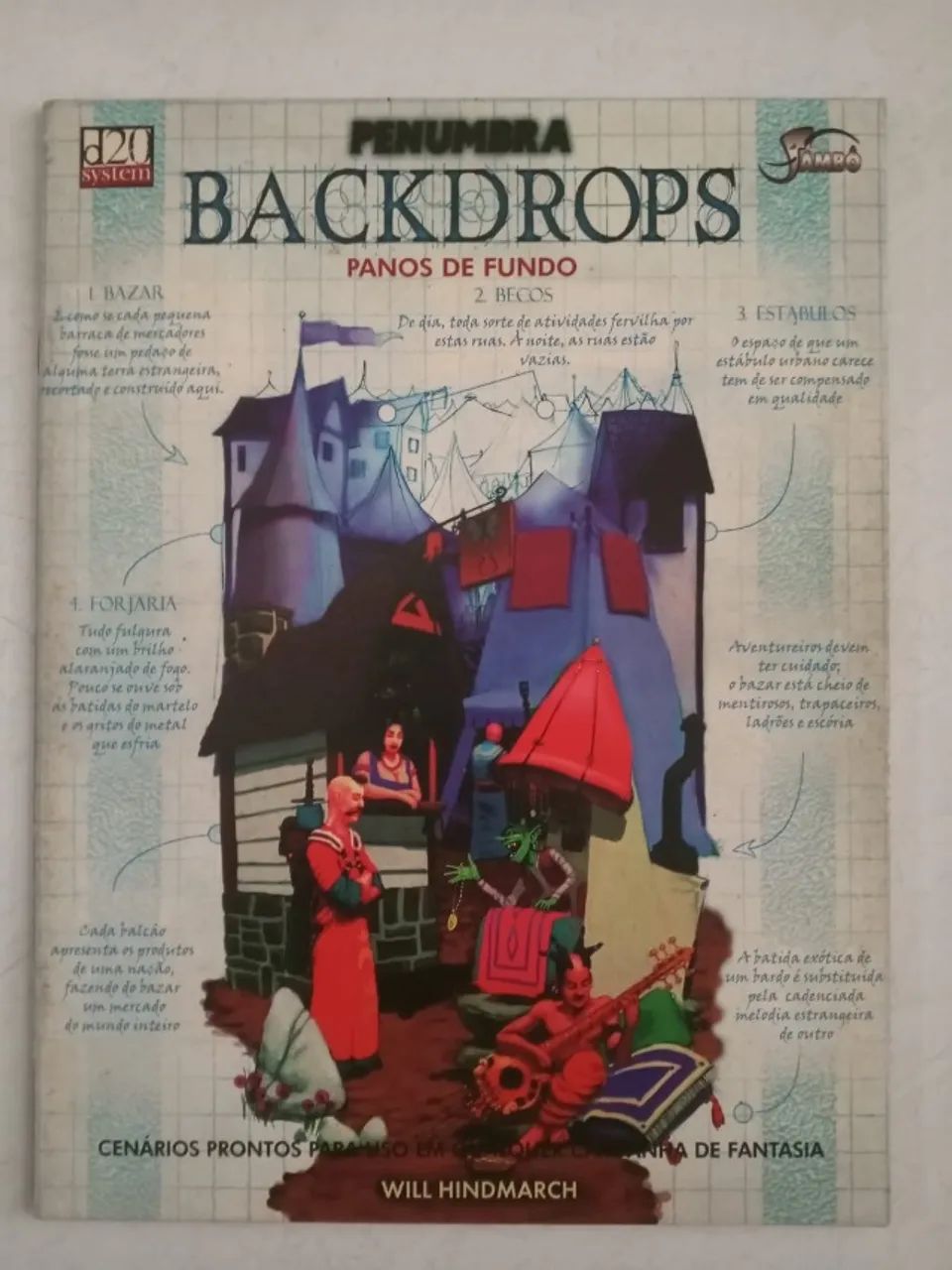 RPG - PENUMBRA - BACKDROPS: PANOS DE FUNDOS