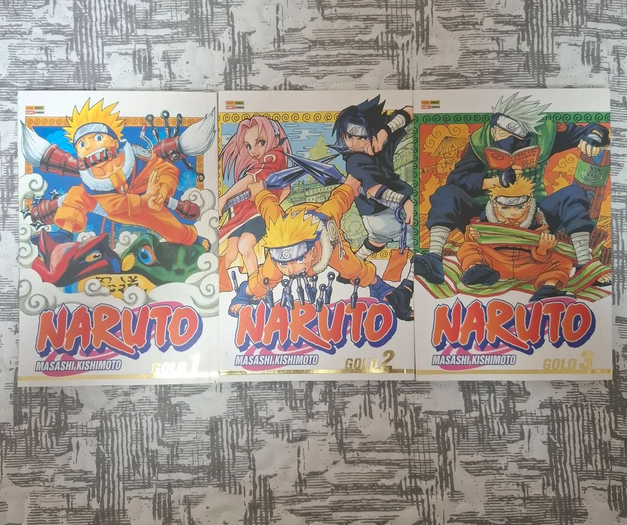 Naruto Gold vol 1-3