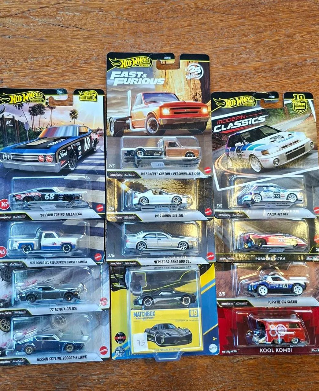 Lote Hot Wheels Premium