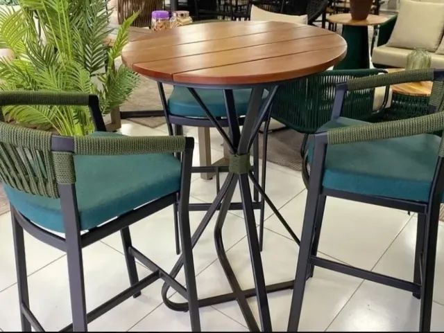 CJ BISTRÔ COM 4 BANQUETAS - Foto 2