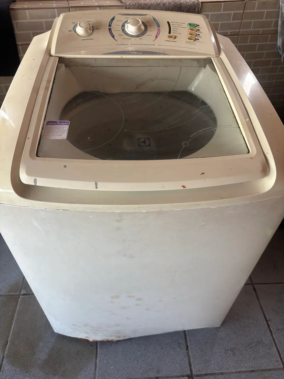 Máquina de Lavar 12kg Com defeito  - Foto 4