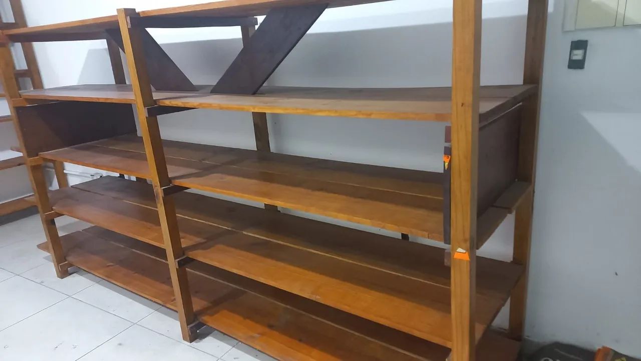 Prateleiras reforçadas 