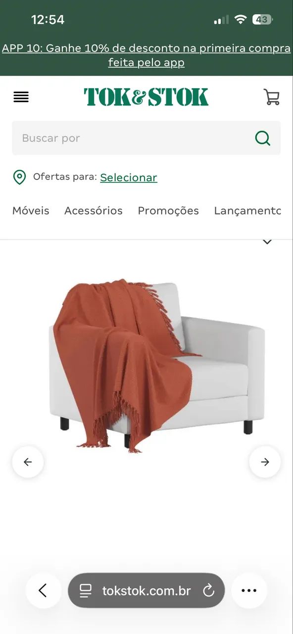 Xale para sofá  - Foto 3