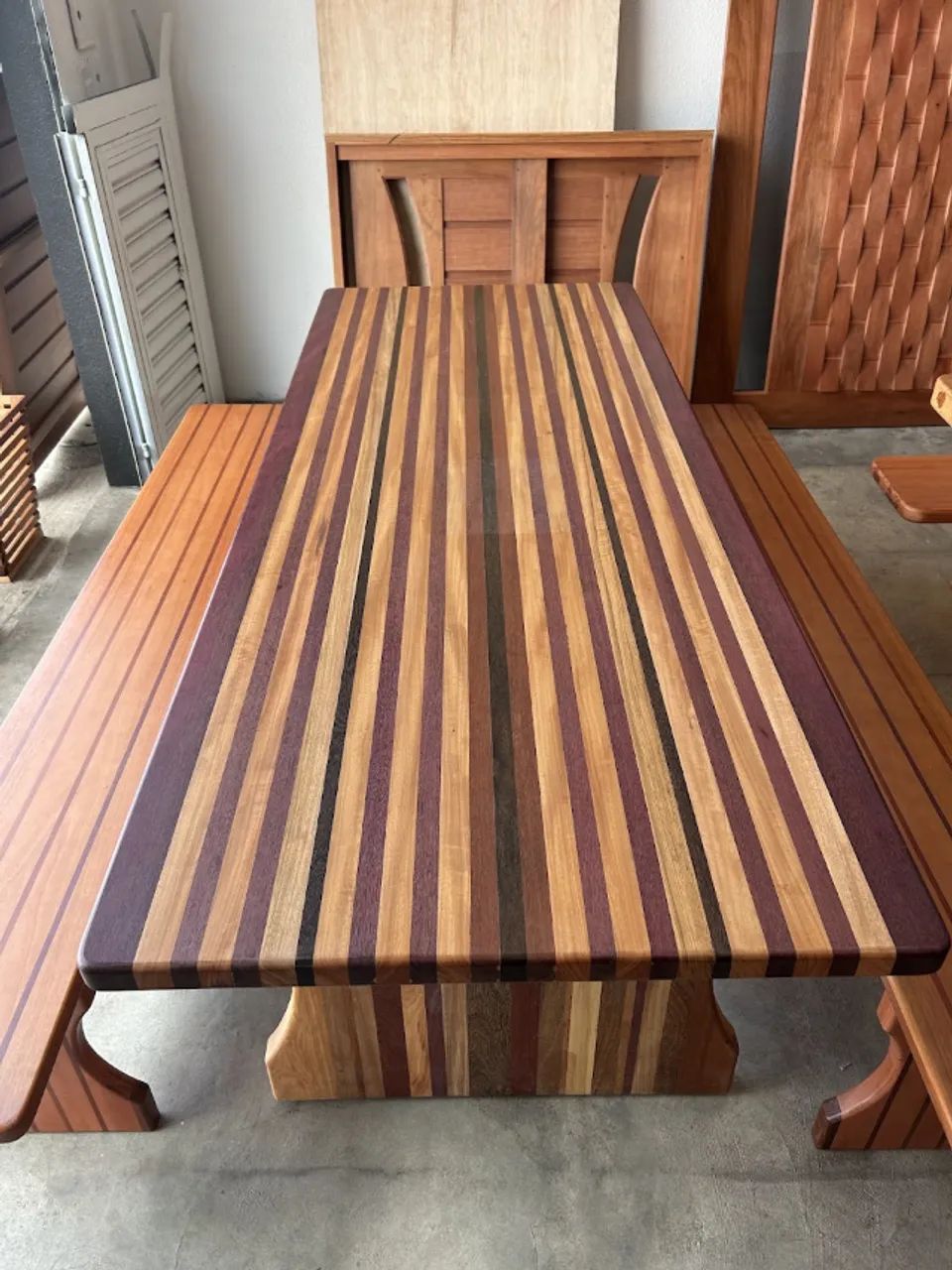 Mesa de Jantar Marchetada | Peça Artesanal - Foto 2