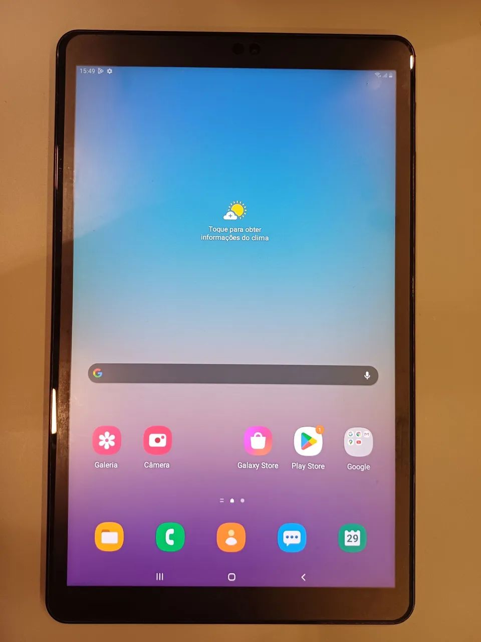 Samsung Tab A Tela 10.5 polegadas 4G,Pega chip Semi-Novo Promoção