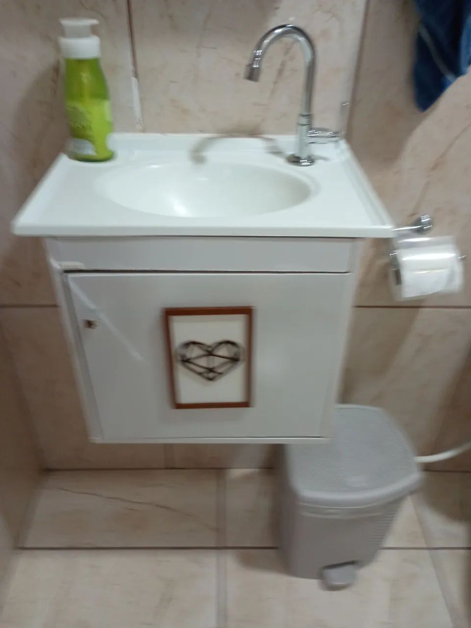 Bathroom Cabinet and Sink