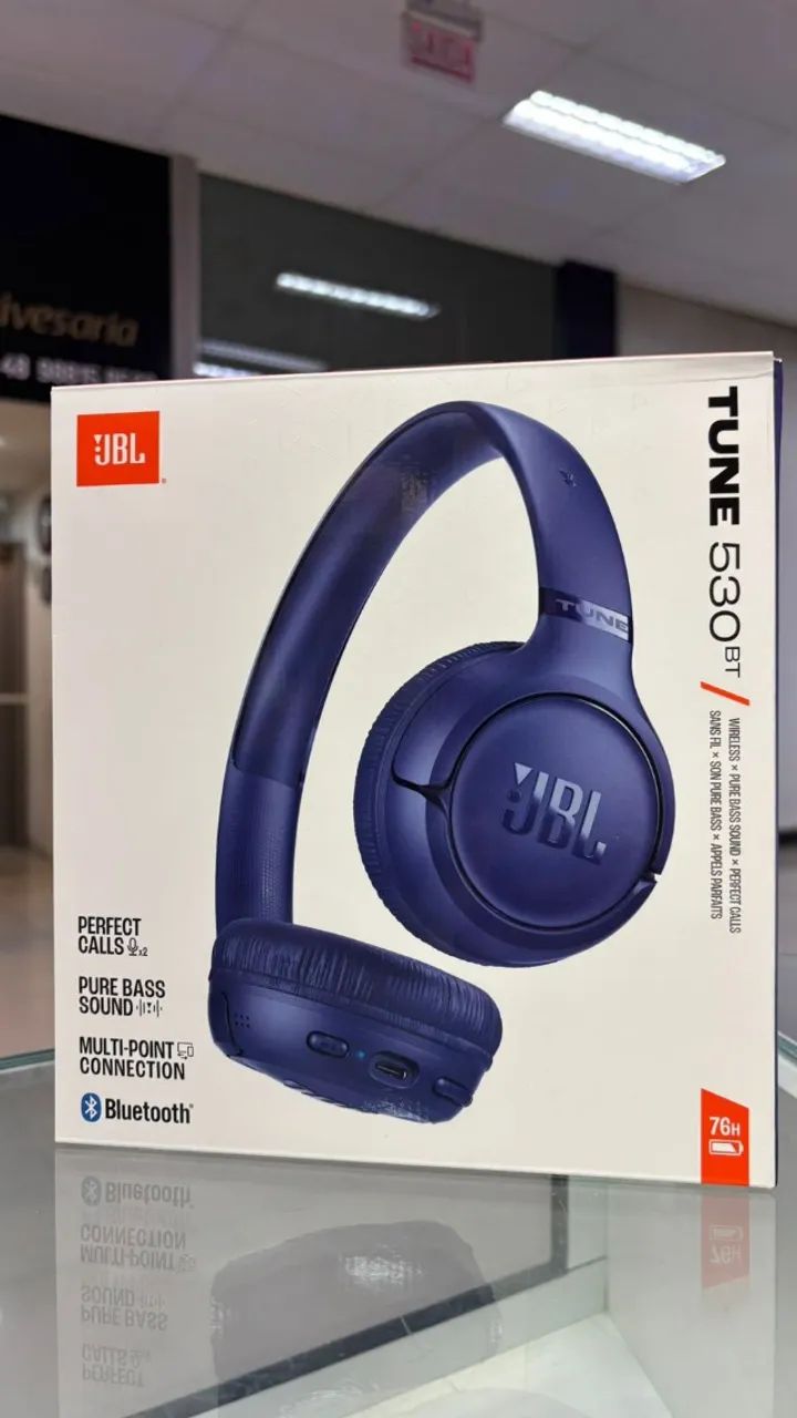 JBL TUNE 530BT - AZUL