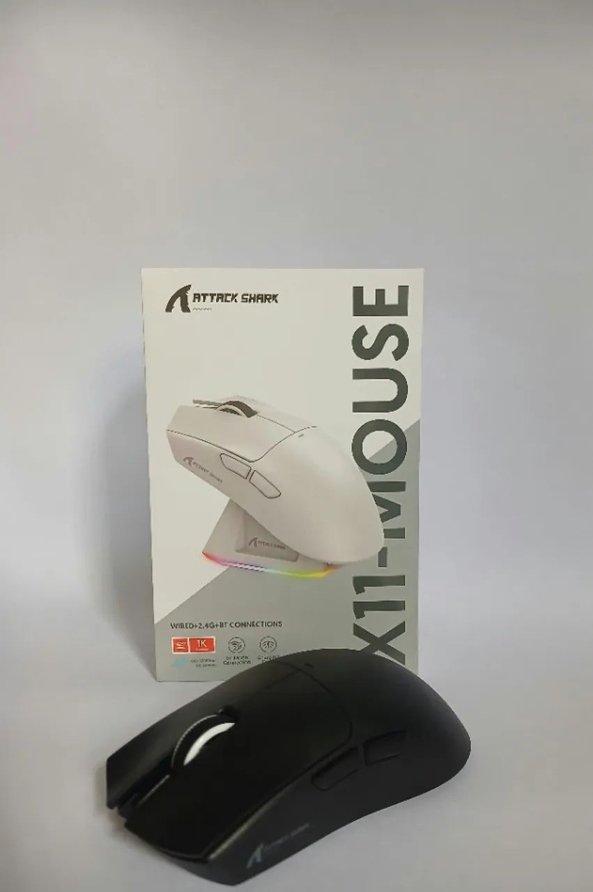 Attack Shark X11 com Dock - NOVO e LACRADO