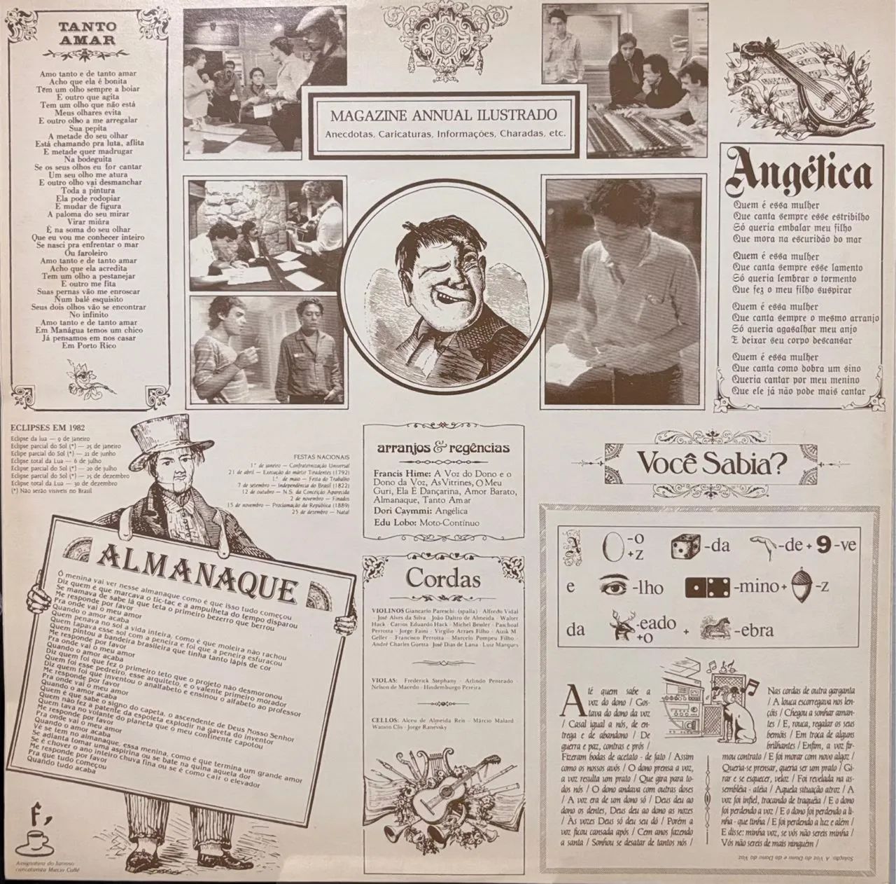 Chico Buarque Almanaque 1981 Lp Vinil - Foto 4