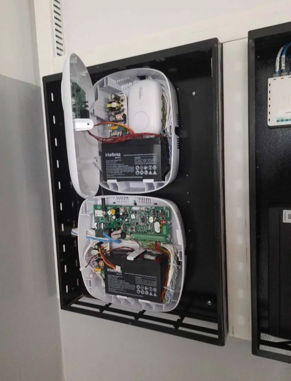 Alarme Intelbras, câmeras intelbras, interfone, Ponto de rede  - Foto 2